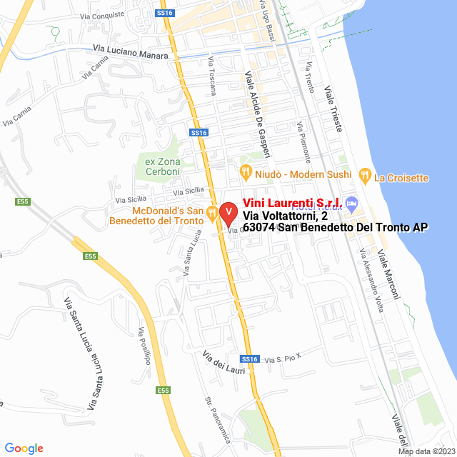 apri la mappa di Vini Laurenti S.r.l.