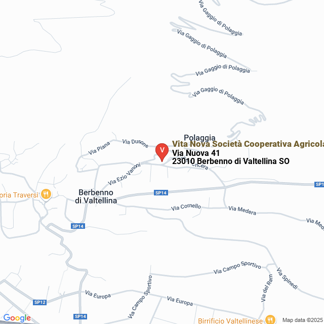 apri la mappa di Vita Nova Società Cooperativa Agricola