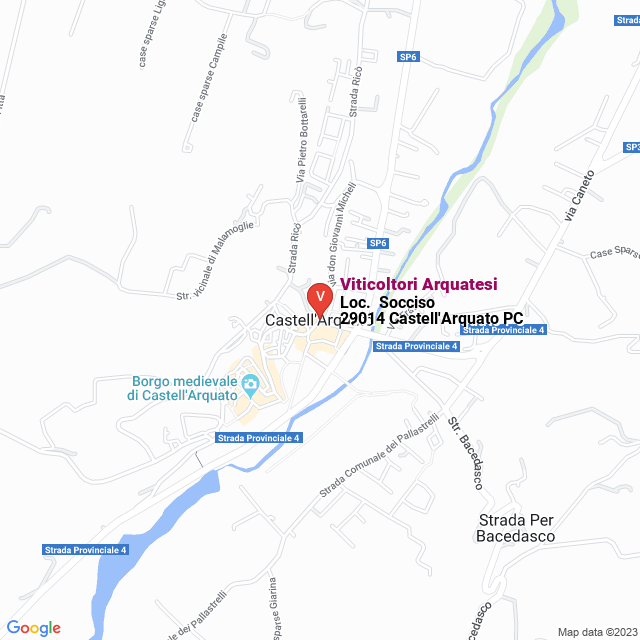 apri la mappa di Viticoltori Arquatesi