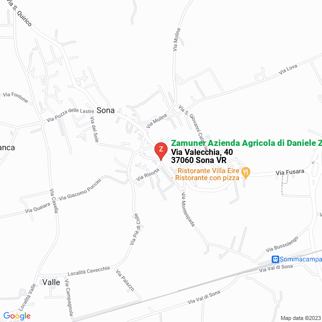 apri la mappa di Zamuner Azienda Agricola di Daniele Zamuner