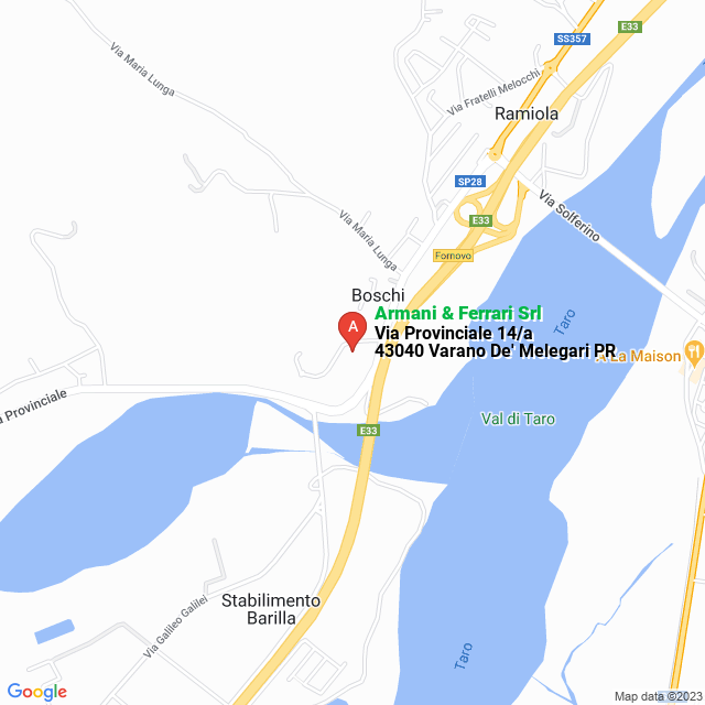 apri la mappa di Armani & Ferrari Srl