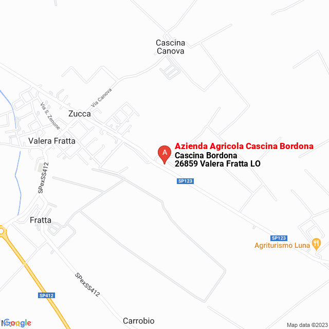 apri la mappa di Azienda Agricola Cascina Bordona