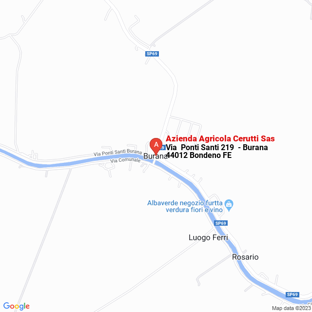 apri la mappa di Azienda Agricola Cerutti Sas