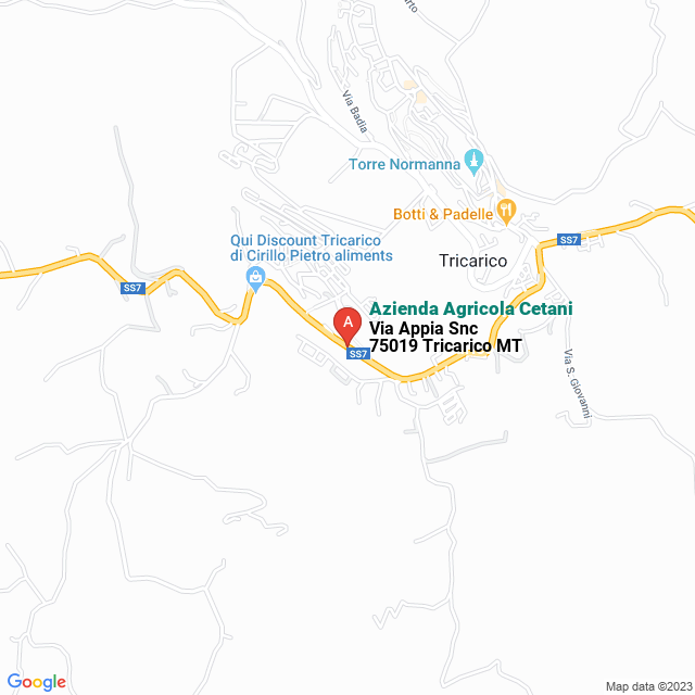 apri la mappa di Azienda Agricola Cetani