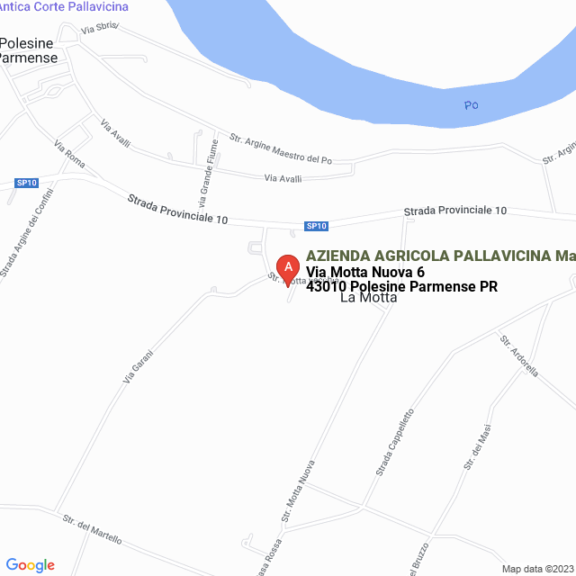 apri la mappa di AZIENDA AGRICOLA PALLAVICINA Massimo e Luciano Spigaroli