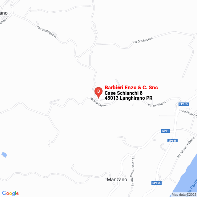 apri la mappa di Barbieri Enzo & C. Snc