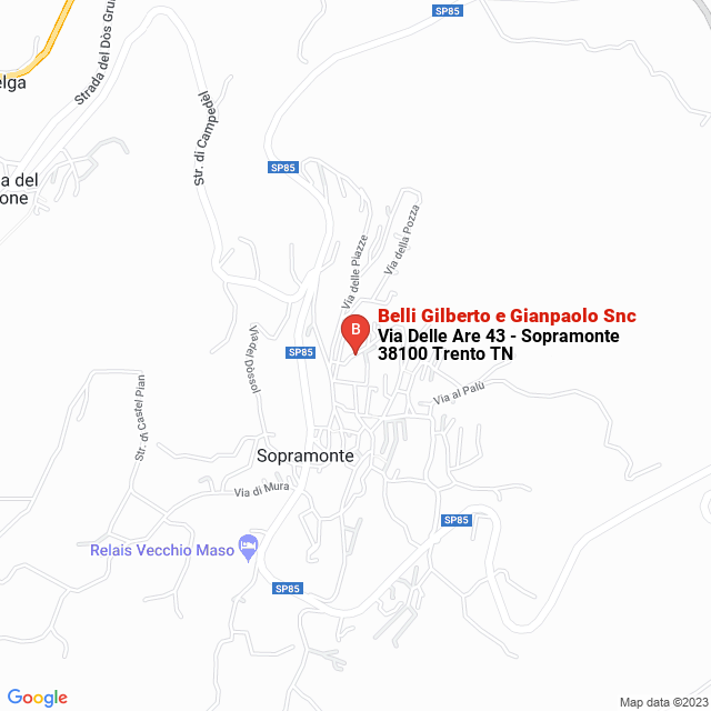 apri la mappa di Belli Gilberto e Gianpaolo Snc