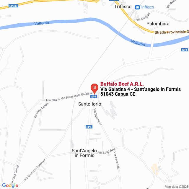 apri la mappa di Buffalo Beef A.R.L.