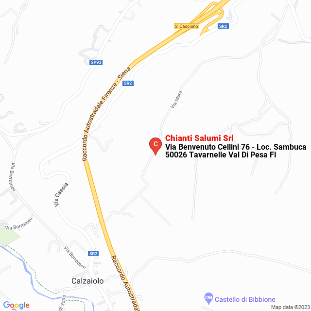 apri la mappa di Chianti Salumi Srl