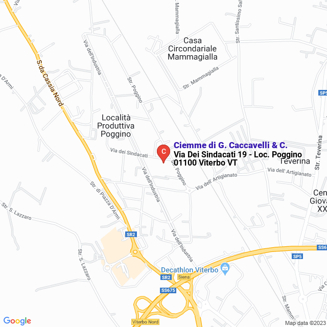 apri la mappa di Ciemme di G. Caccavelli & C.