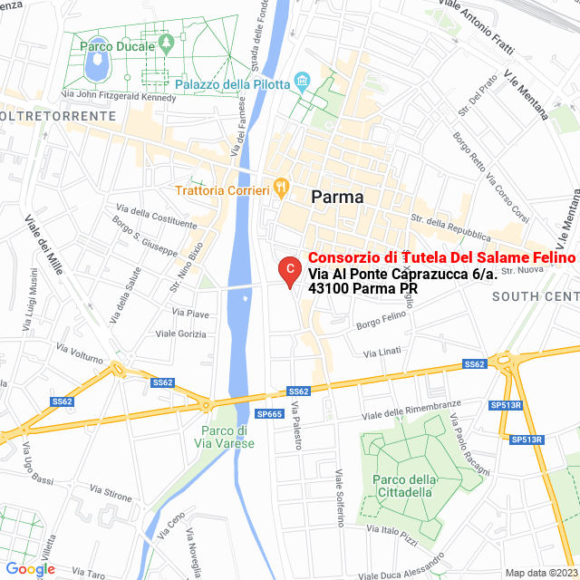 apri la mappa di Consorzio di Tutela Del Salame Felino Igp