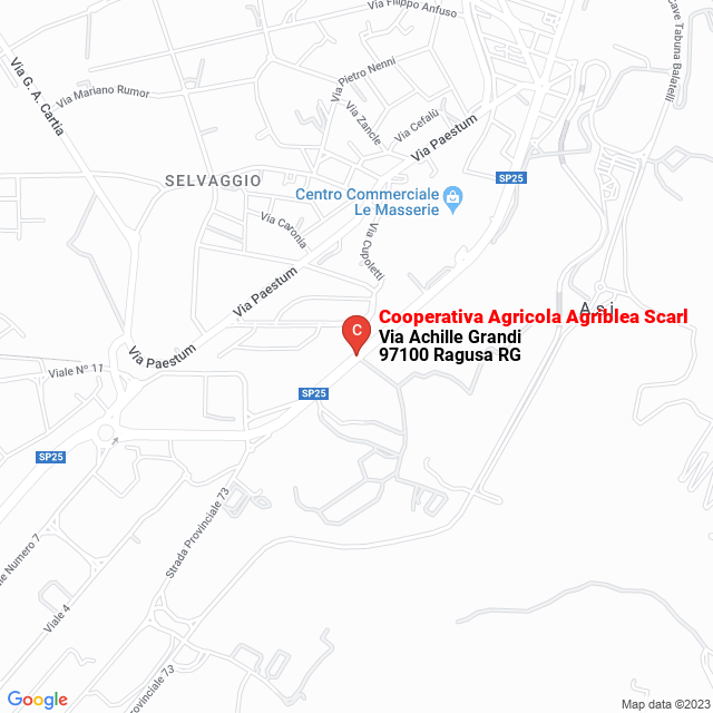 apri la mappa di Cooperativa Agricola Agriblea Scarl