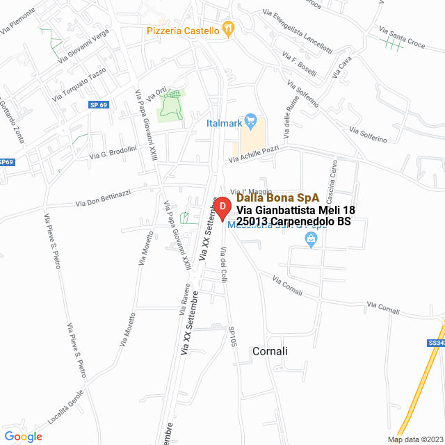 apri la mappa di Dalla Bona SpA