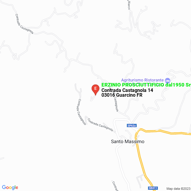 apri la mappa di ERZINIO PROSCIUTTIFICIO dal1950 Srl