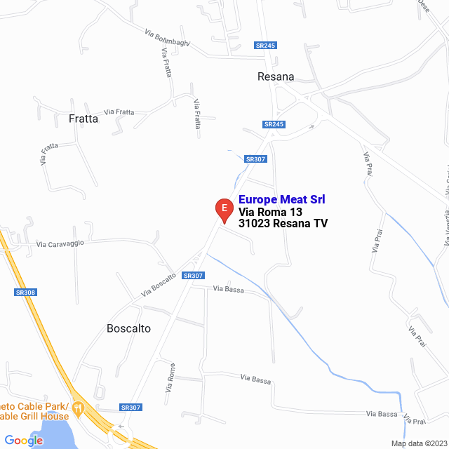apri la mappa di Europe Meat Srl