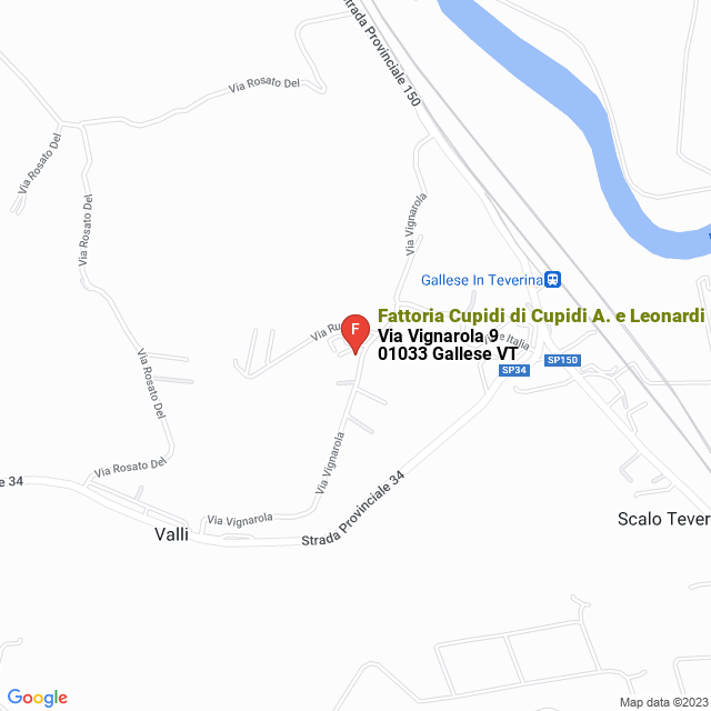 apri la mappa di Fattoria Cupidi di Cupidi A. e Leonardi R.