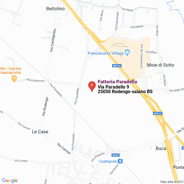 apri la mappa di Fattoria Paradello