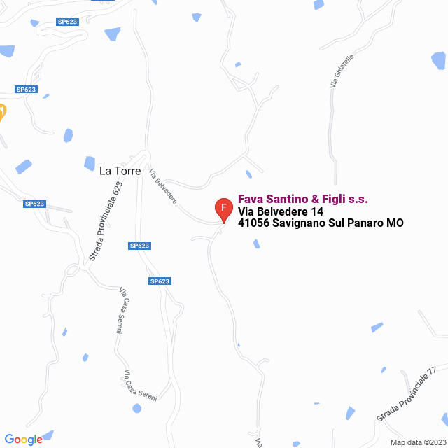 apri la mappa di Fava Santino & Figli s.s.