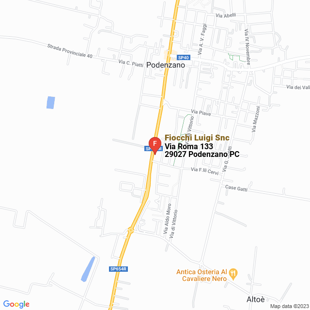 apri la mappa di Fiocchi Luigi Snc