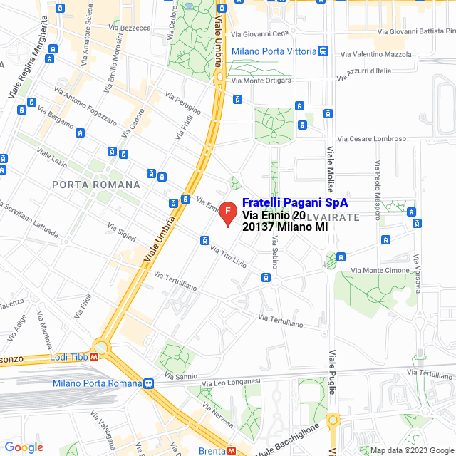 apri la mappa di Fratelli Pagani SpA