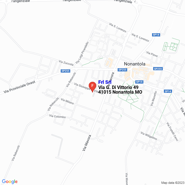 apri la mappa di Frl Srl