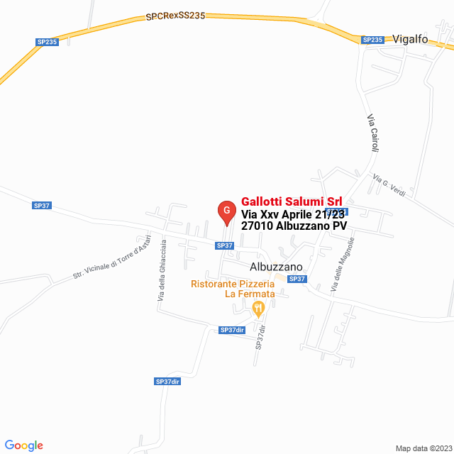 apri la mappa di Gallotti Salumi Srl