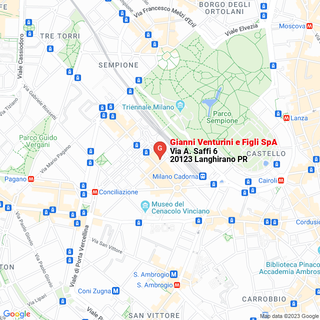 apri la mappa di Gianni Venturini e Figli SpA