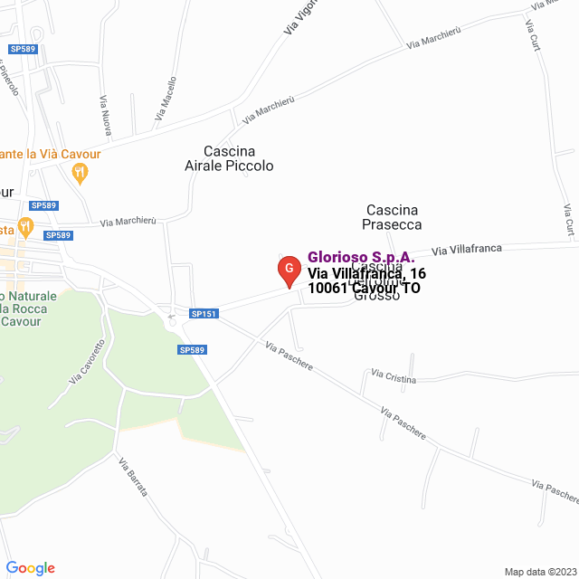 apri la mappa di Glorioso S.p.A.