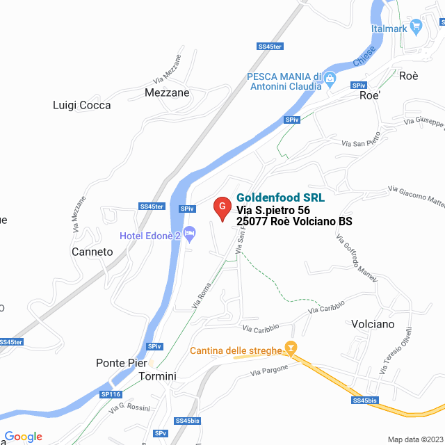 apri la mappa di Goldenfood SRL