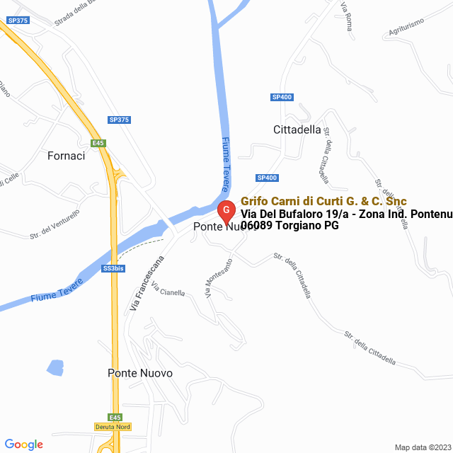 apri la mappa di Grifo Carni di Curti G. & C. Snc