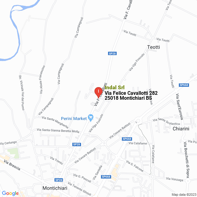 apri la mappa di Indal Srl