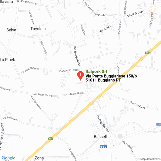apri la mappa di Italpork Srl