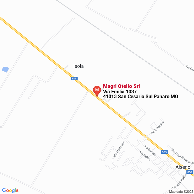 apri la mappa di Magri Otello Srl