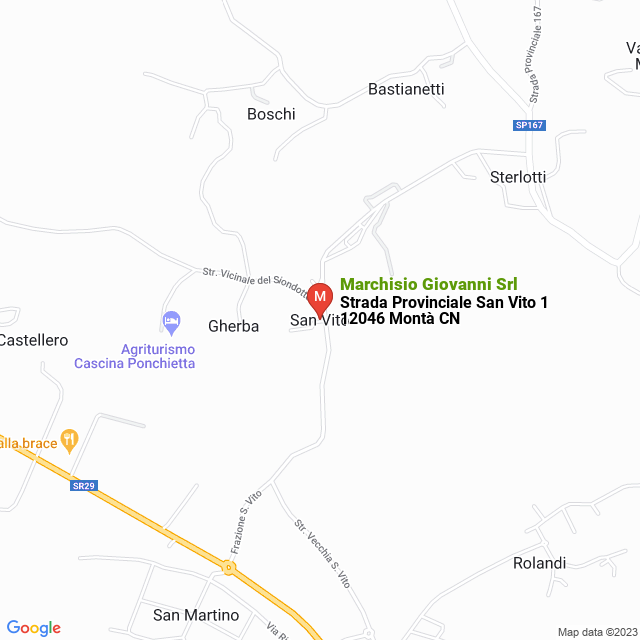 apri la mappa di Marchisio Giovanni Srl