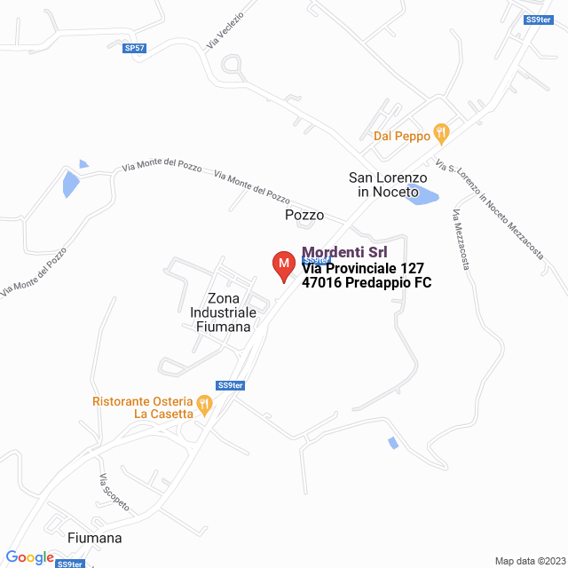 apri la mappa di Mordenti Srl