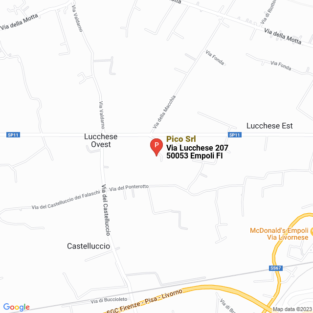 apri la mappa di Pico Srl