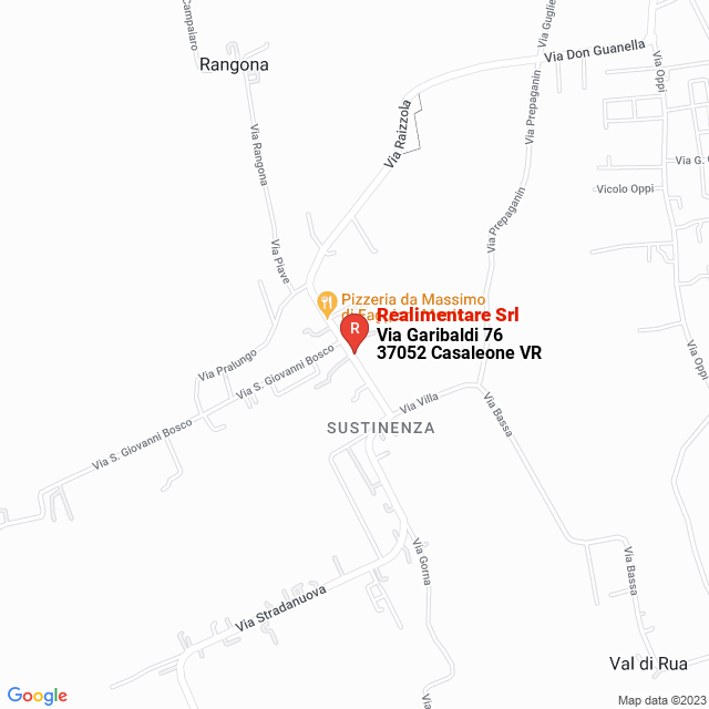 apri la mappa di Realimentare Srl