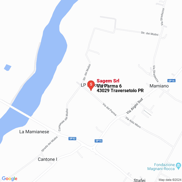 apri la mappa di Sagem Srl