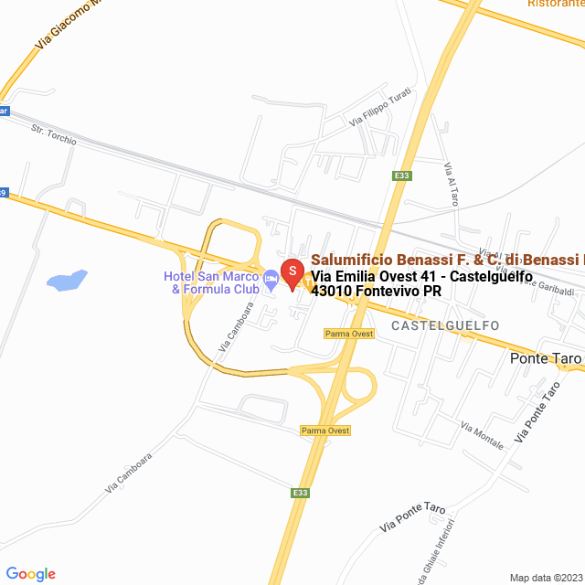 apri la mappa di Salumificio Benassi F. & C. di Benassi Franca e Fiorenza & C. Snc