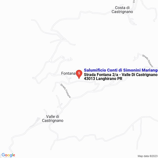 apri la mappa di Salumificio Conti di Simonini Mariangela & C. Sas