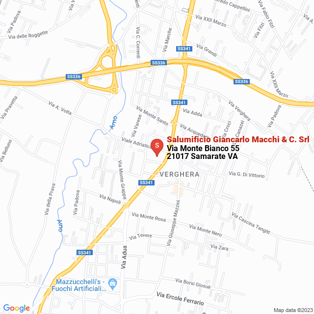 apri la mappa di Salumificio Giancarlo Macchi & C. Srl