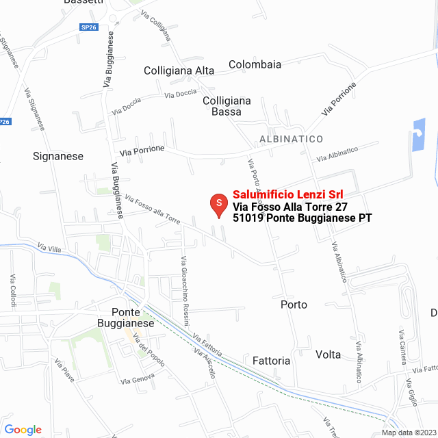 apri la mappa di Salumificio Lenzi Srl