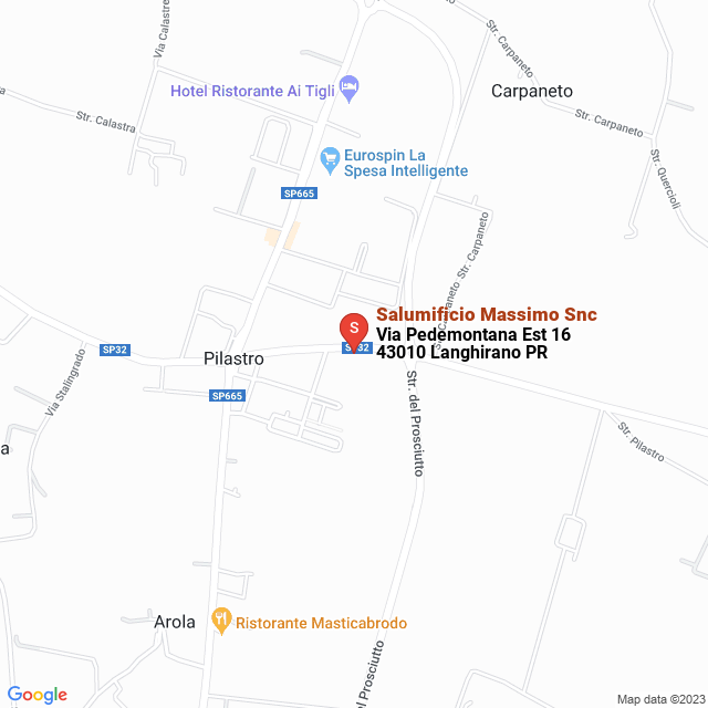 apri la mappa di Salumificio Massimo Snc