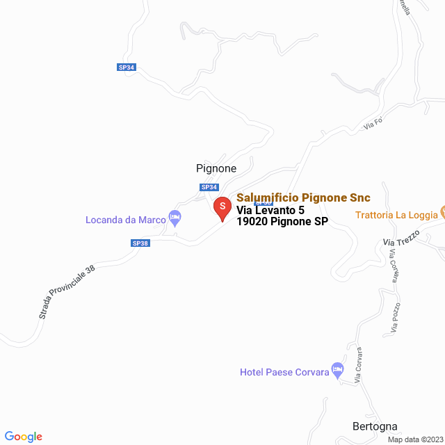 apri la mappa di Salumificio Pignone Snc
