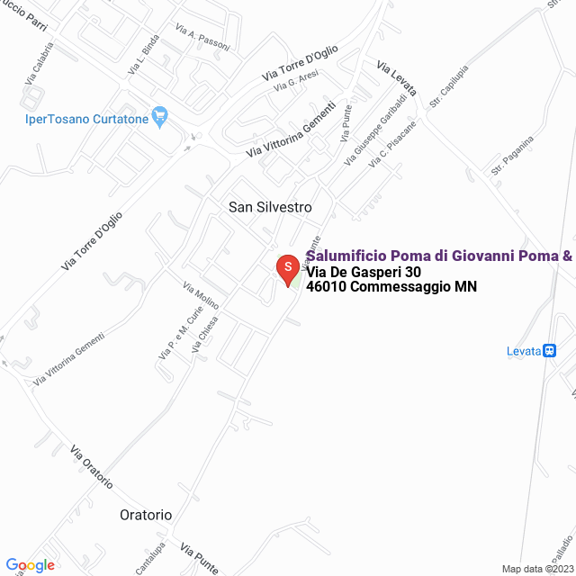 apri la mappa di Salumificio Poma di Giovanni Poma & C. Snc