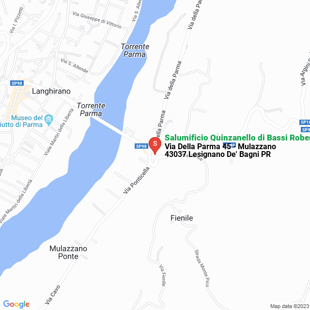 apri la mappa di Salumificio Quinzanello di Bassi Roberto & C. Snc