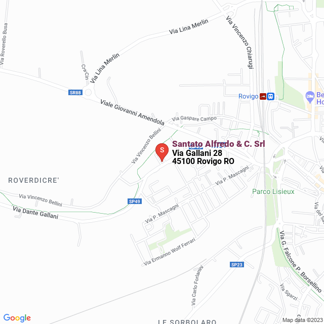 apri la mappa di Santato Alfredo & C. Srl