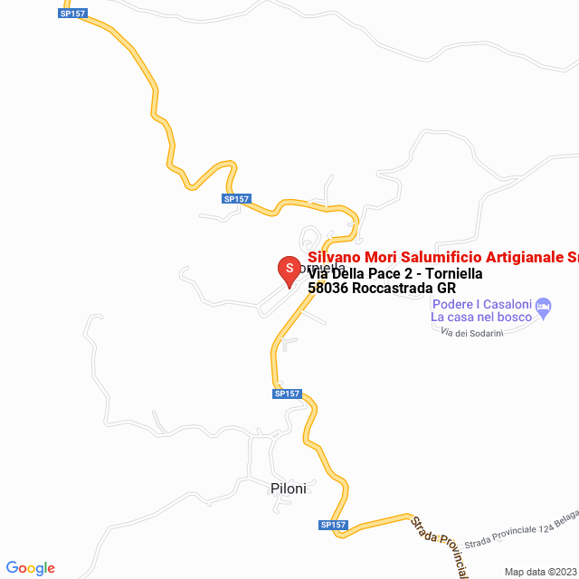 apri la mappa di Silvano Mori Salumificio Artigianale Srl