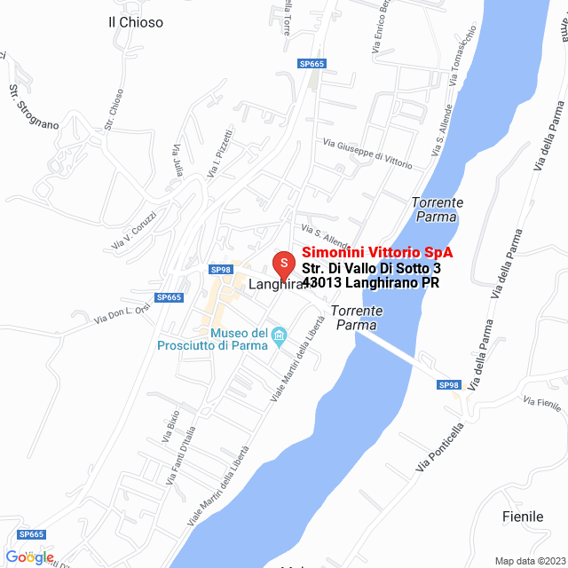 apri la mappa di Simonini Vittorio SpA