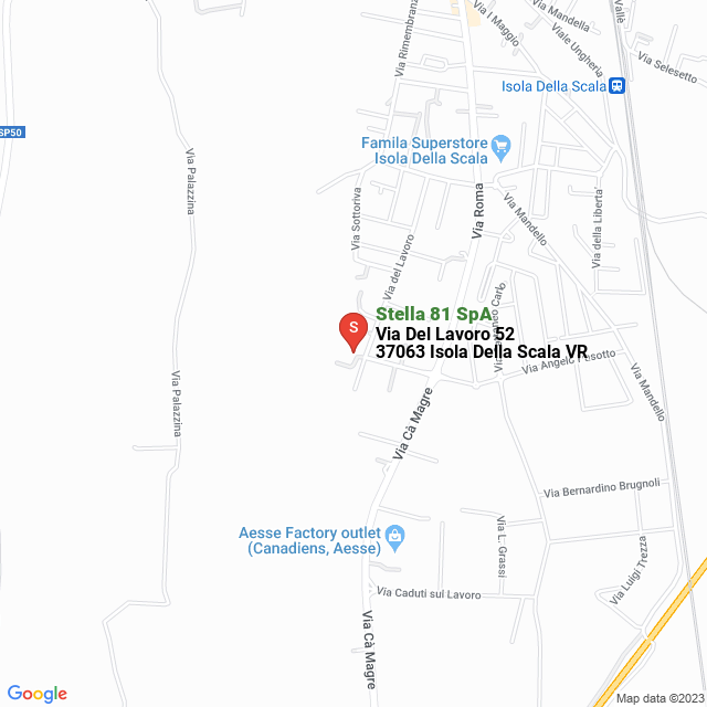 apri la mappa di Stella 81 SpA